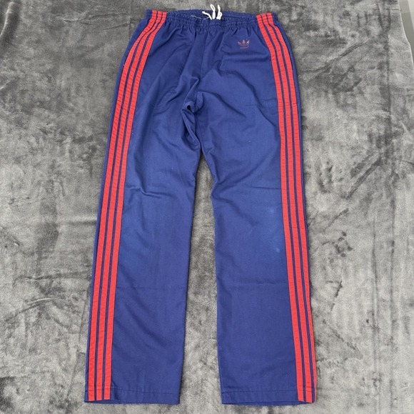 Vintage Adidas Sweatpants Mens Medium Blue ATP Keyrolan Trefoil Jogger Track 80s